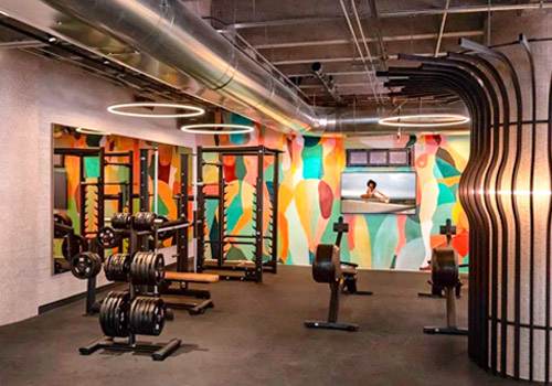 London Design Winner - inco studio - HEIMAT LA - corporate interior design for a fitness house