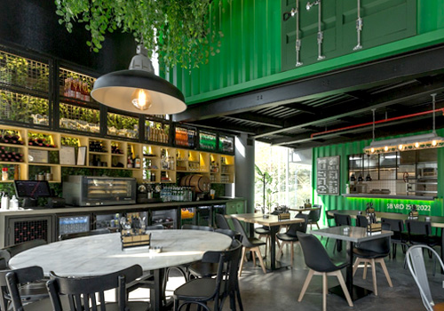London Design Winner - MK design lab - Swiss Butter Restaurant