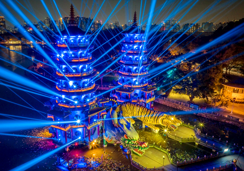 London Design Winner - Kaohsiung City Government - Light dances on Lotus Pond