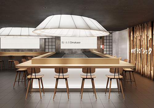 London Design Winner - SNCE Design - Sushi - Weizai Omakase