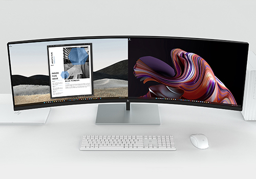 London Design Winner - HP Inc.  - HP E45c curved display