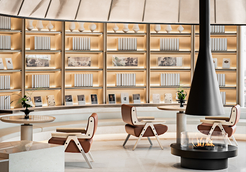 London Design Winner - PURE DESIGN - Service Center Of Amber Villa 