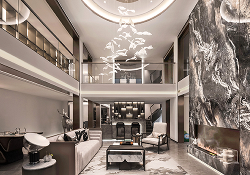 London Design Winner - Hangzhou BoEn Space Design - Bluetown Lakeside Mansion Lower Villa Model