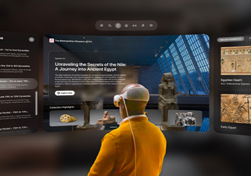 London Design Winner - LUPING WANG, INVENTION SQUARE LLC - Compass: Virtual Museums, Real Discoveries