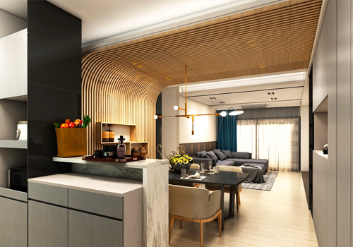 London Design Winner - Dipin Space Planning and Design - Ink-play Rhythm