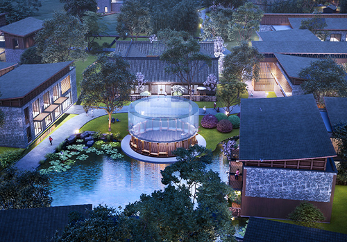 London Design Winner - YI Design Studio - The village rebirth with western sichuan culture