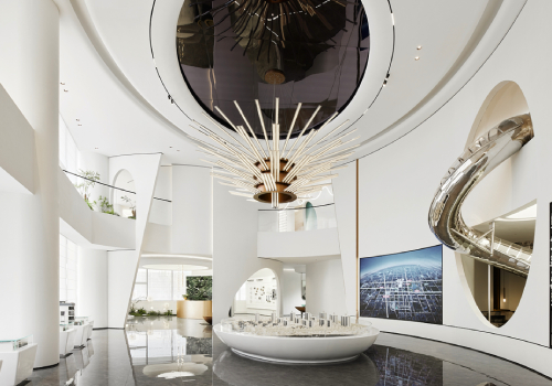 London Design Winner - Taigorge Design - Henan Luohe Hongcheng Jiuxi County Sales Office