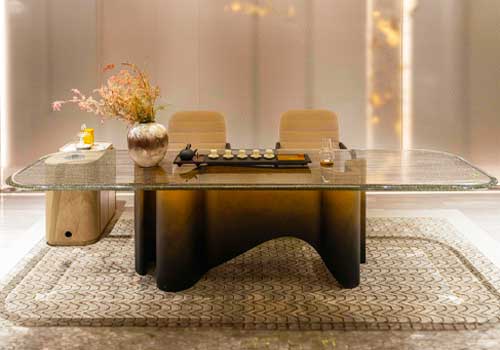 London Design Winner - Shanghai VARIO Furniture Co., Ltd - Mountain Cloud Tea Table