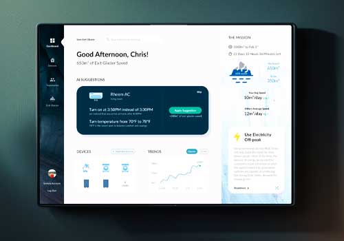 London Design Awards - Save Exit Glacier