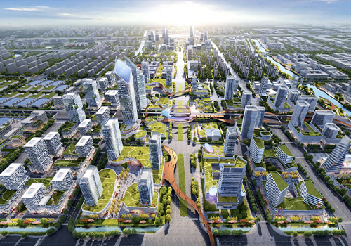 London Design Winner - 上海交通大学设计研究总院 - 张家港高新区总体城市设计及重点片区概念性规划设计