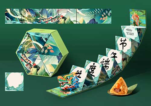 London Design Winner - Congqi Xie / Shanghai Yude Packaging products Co., Ltd. - 2024 Dragon Boat Festival gift box Yude customization