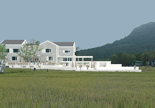 London Design Winner - Studio Hu,Nanjing University;Interior Architects Design - Village Restaurant