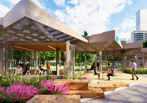 London Design Winner - Yu Shi, Xin Zhong, Chuxiong Feng, Hui Lin - Between Land and Ocean: Anmao Road Pocket Park