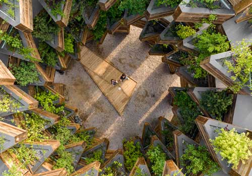 London Design Winner - Hello Wood - Garden of Communities