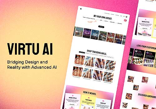 London Design Awards - Virtu AI: Experimental Shopping for Press-On Nails