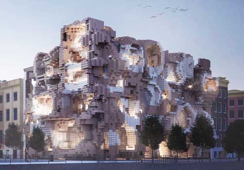 London Design Winner - Ying Lin - TESSERACT: Adaptive Living Architecture