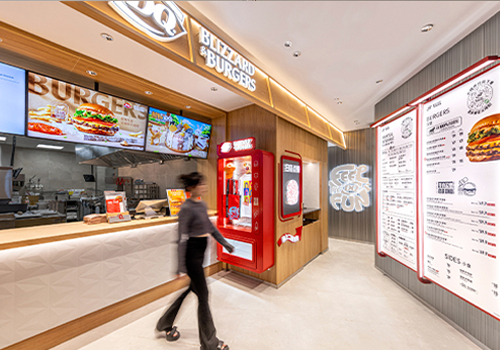 London Design Winner - INGROUP - BLIZZARD & BURGERS Shanghai Burger Store 