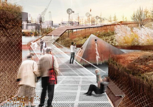 London Design Awards - Blue Corridor as Industrial Community Armature