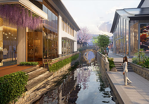 London Design Winner - Shanghai Business School, Shanghai Ximang (ROD) Design & Engeineering Co., Ltd. - Suzhou Pingjiang Historic District Urban Renewal 