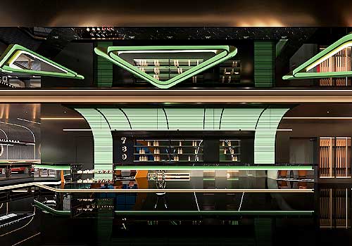 London Design Winner - Xiamen Yifan Decoration Design Engineering Co.,Ltd. - Hengyang 789 Billiard Club --- Geese Returning to Nest 