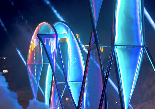 London Design Winner - Amphibious Unit - Dance of the celestial lights