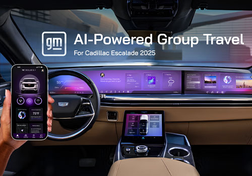 London Design Awards - AI-powered Group Travel for Cadillac Escalade 2025