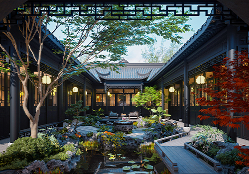 London Design Winner - Jiada Huang - Guizhen Xiaoyuan Quadrangle