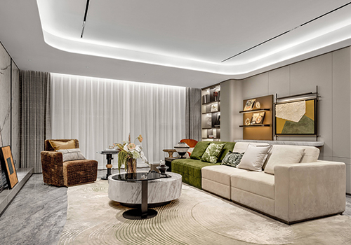 London Design Winner - INÈS Design (Suzhou) Co., Ltd. - HONOR MANSION Soft Decoration Design of Model Room