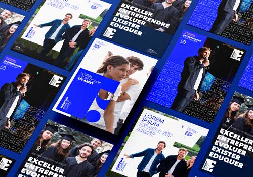 London Design Awards - European Business School full rebranding