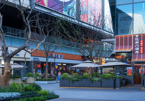 London Design Winner -  TOPSCAPE - Longfor Hongqiao Walk In Project Landscape Renovation