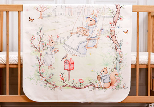 London Design Winner - Qingdao YINGMIDI Business Management Co., Ltd. - Printed Diaper Changing Pad