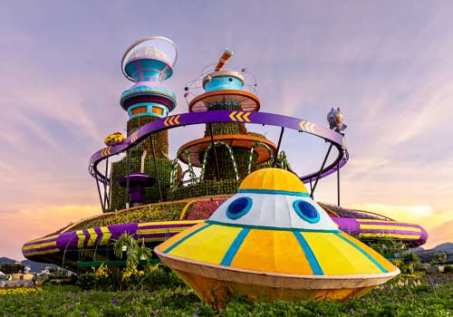 London Design Winner - Haoyi Co., Ltd. - 2024 Taichung International Flower Carpet Festival