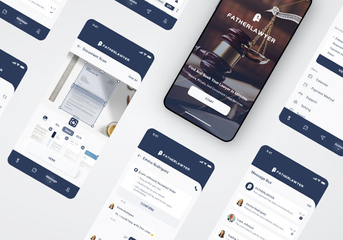 London Design Winner - wanxin li - FatherLawyer: Empowering Lives Through Legal Support
