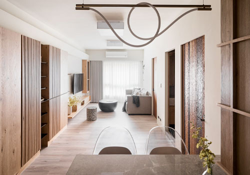 London Design Winner - Ian Design Studio - A non-toxic home made of wood of Luanta-fir 