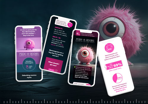 London Design Winner - SFC Group - SFC Group Mammo Monster Website