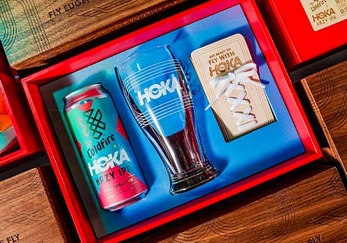 London Design Winner - Drawn Agency - Hoka + ColdFire Olympic Collaboration