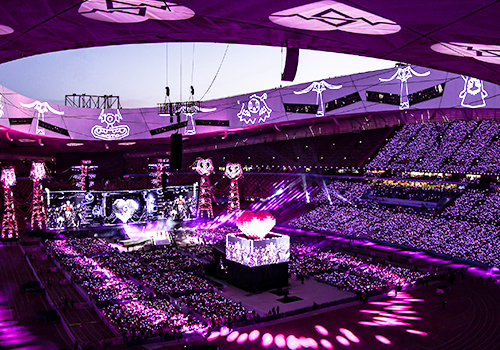 London Design Winner - Beijing EmbraceLive Cultural Communication Co., Ltd - Silence Wang 「ONE HUNDRED THOUSAND VOLTS 2.0」 Concert Tour