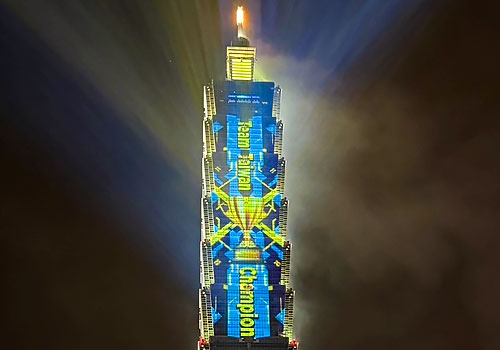 London Design Winner - HEXOGON TAIWAN LIMITED - 2025 Taipei 101 New Year's Eve Light and Projection Show Eve