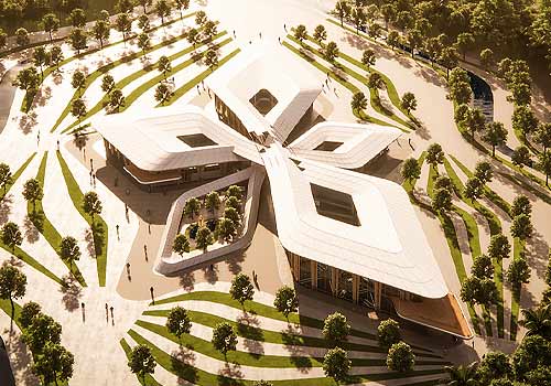 London Design Winner - Zhenyu Zeng - Undying Earth Memorial