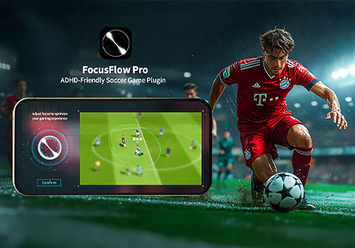 London Design Awards - FocusFlow Pro — ADHD-Friendly Soccer Game Plugin