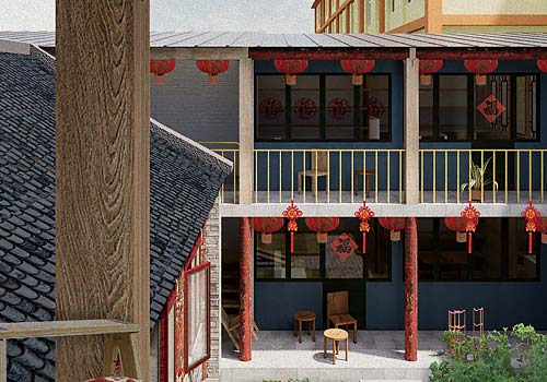 London Design Awards - Polytheism & Polycentric Living: Reimagining Beijing Hutong