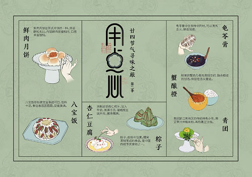 London Design Awards - Seasonal Delicacies of the 24 Solar Terms