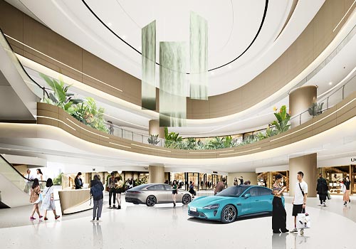 London Design Winner - INÈS Design (Suzhou) Co., Ltd. - Snow-World Shopping Mall