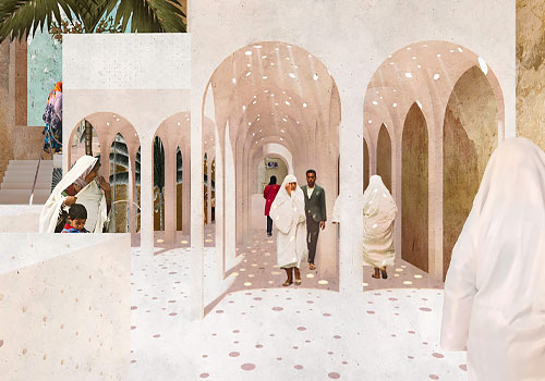 London Design Winner - Jiazheng Li, Kun Wei, Liuyun Wang - Living Above the Memory: Rooftops as Social Infrastructure