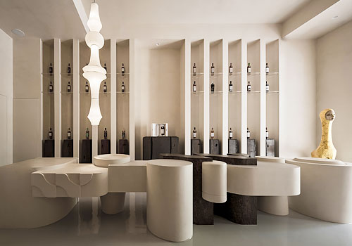 London Design Winner - WEIWU Interior Design Ltd. - Whisky Code Retail Department