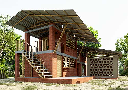 London Design Winner - XYLab - $2,500 Vernacular Home