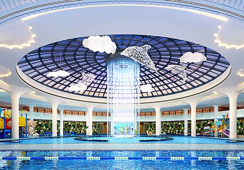 London Design Winner - Suzhou Yifengtang Design Affairs Co., Ltd. - Ordos International Hot Spring Resort Hotel