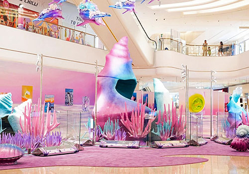 London Design Winner - Zhuhai UNIPARK - DEEP LIGHTING Surreal Ocean Art Exhibition
