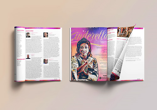 London Design Awards - Opera Cues Magazine Design