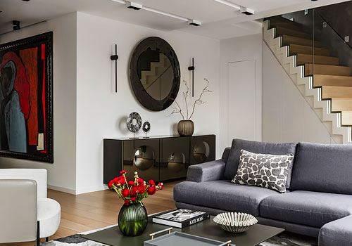 London Design Winner - SF Design Interiors - Abstract Heights – A Vienna Penthouse